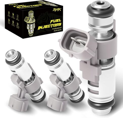 Oktiger 490560038 Set of 3 Fuel Injectors Fit for Kawasaki Mule Pro FX 2016 2017 2018 2019 2020, Mule Pro FXR 2018 2019 2020, Mule Pro FXT 2015-2020, Mule Pro FXT Ranch Edition 2020, OE IPM018 in Kuwait