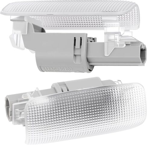 Door Panel Courtesy Light welcome Lamp Fit for Toyota 4Runner Avalon Camry Prius Tundra Sienna for Lexus IS ES GS LS RX GX LX RC Replace 81230-30200 2PCS Include Bulb in Kuwait