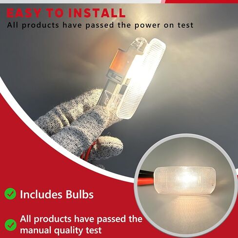 Door Panel Courtesy Light welcome Lamp Fit for Toyota 4Runner Avalon Camry Prius Tundra Sienna for Lexus IS ES GS LS RX GX LX RC Replace 81230-30200 2PCS Include Bulb in Kuwait