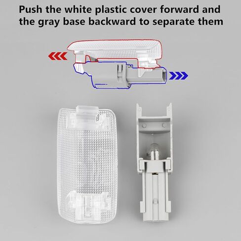Door Panel Courtesy Light welcome Lamp Fit for Toyota 4Runner Avalon Camry Prius Tundra Sienna for Lexus IS ES GS LS RX GX LX RC Replace 81230-30200 2PCS Include Bulb in Kuwait