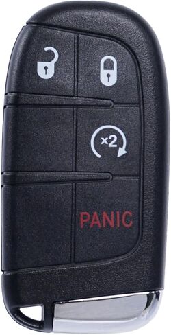 Keyless Entry Remote Control Key Fob Replacement Fits for Jeep Compass 2017 2018 2019 2020 2021 2022 2023 2024 Jeep Proximity Remote Generation 4 (GEN4) Tombstone Type M3N40821302 in Saudi Arabia