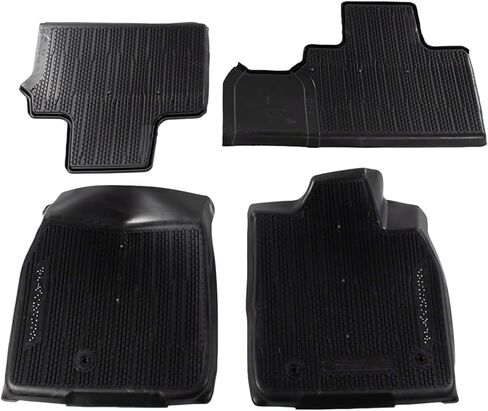 Ford Genuine OEM All Weather Floor Mat Set for Ford Mustang Mach-E | 4 Piece Black Set with Pony Logo Fits 2021-2025 | MJ8Z5813300AA in Saudi Arabia