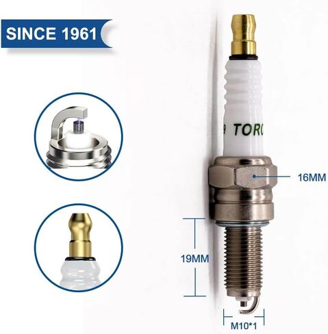 2PK TORCH B7RTC-9 استبدال شمعة الإشعال لـ NGK 3901 CPR7EA9، NGK 95897 MR7F، BOSCH UR5DC، CHAMPION RG6YC، DENSO U22EPR9، OEM in Saudi Arabia