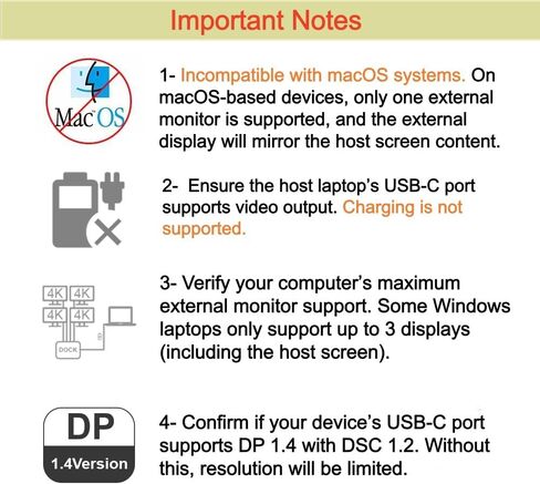 WAVLINK USB C Docking Station for MacBook Dell XPS 13/15, Lenovo Yoga, HP Laptops, USB C to Dual HDMI Monitors for Windows, USB C Hub Adapter with Dual HDMI, Displayport, VGA, 3 USB 2.0 Ports, Black in Saudi Arabia