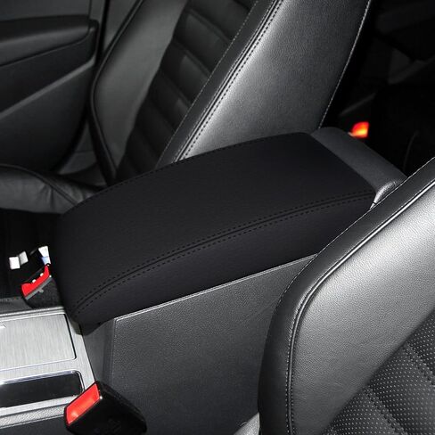 Armrest Cover for 2011 2012 2013 2014 2015 Volkswagen Passat (Black) Waterproof and Anti-Scratch Center Console Cover for VW Passat Accessories in Kuwait