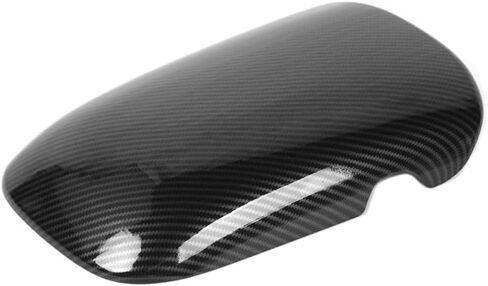 Linskip Carbon Fiber Armrest Pad Cover Compatible with 2024 2025 2026 Ford Mustang, Center Console Cover for Mustang – Elevate Your Mustang Interior Accessories in Saudi Arabia