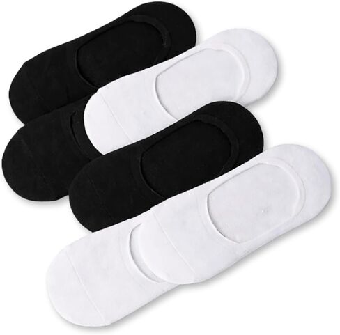 Sam Edelman Women’s Socks - 6 PK Cotton Invisible Mid-Cut Liner Socks in Saudi Arabia