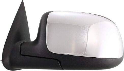 Kool Vue Driver & Passenger Side Mirror for Chevrolet Silverado 1500, GMC Sierra 1500 1999-2006 Without Blind Spot Monitor, Chrome, Extended Cab, Standard Cab, Car Side Mirror in Saudi Arabia