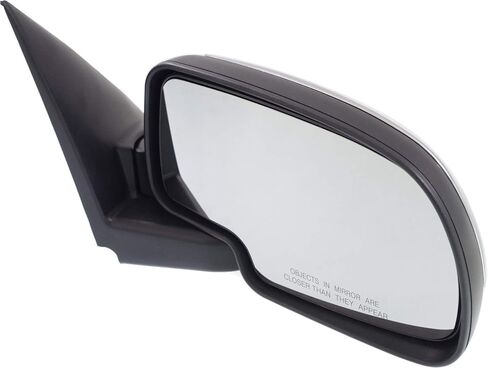 Kool Vue Driver & Passenger Side Mirror for Chevrolet Silverado 1500, GMC Sierra 1500 1999-2006 Without Blind Spot Monitor, Chrome, Extended Cab, Standard Cab, Car Side Mirror in Saudi Arabia