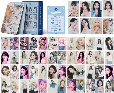 5 Pack/275 Pcs Twice Lomo Card Photocards Greeting Card with Postcards Box in Kuwait