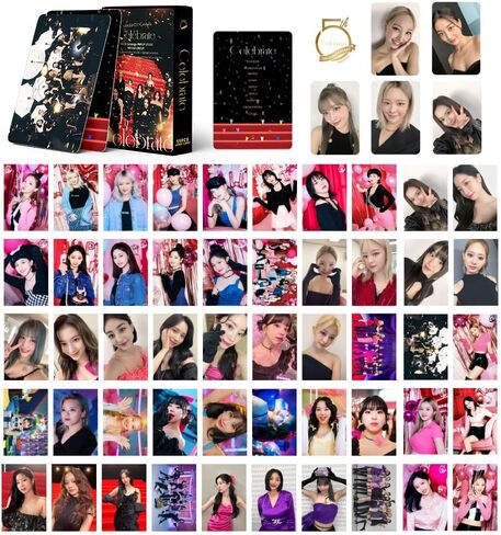 5 Pack/275 Pcs Twice Lomo Card Photocards Greeting Card with Postcards Box in Kuwait