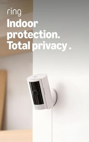 Ring Indoor Cam (newest model) — Home or business security in 1080p HD video, White in Kuwait