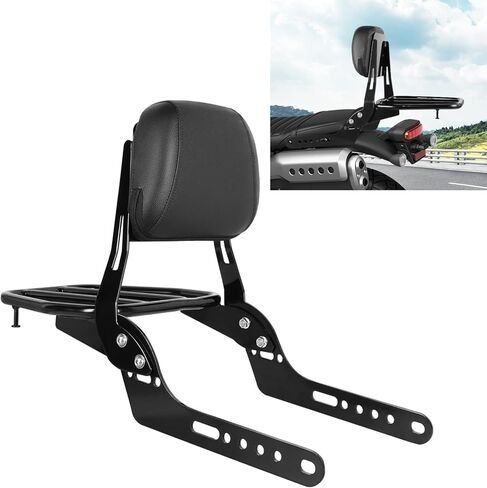 Motorcycle Passenger Backrest Sissy Bar With Back Rest Cushion Pad And Luggage Rack Compatible With For Honda CL 500 300 CL500 CL300 SCL500 2023 2024 Sissy Bar Backrest in Kuwait