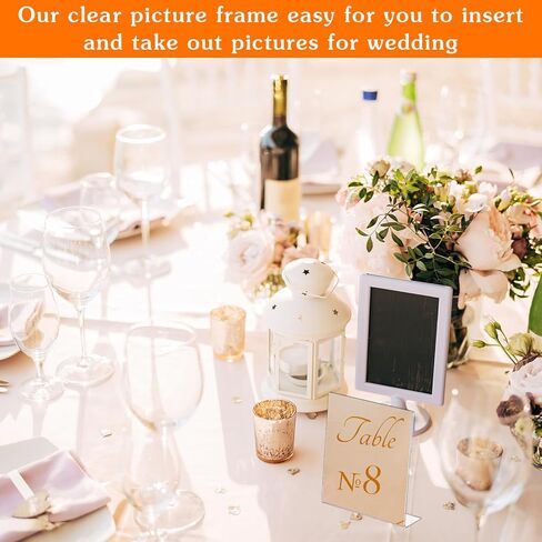 30 Pcs Acrylic Photo Frames 4 x 4 Inch Clear Picture Frames Slant Back Plastic Booth L Shaped Photo Stand Horizontal Small Sign Holder Name Display Stand with Insert for Home Office in Kuwait