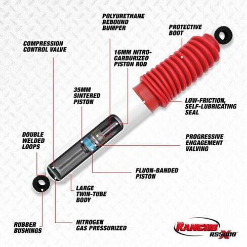Rancho RS5000X Shocks & Struts - RS55388 in Saudi Arabia