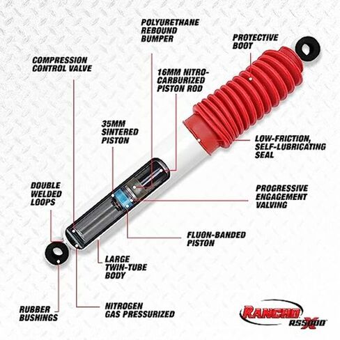 Rancho RS5000X Shocks & Struts - RS55388 in Saudi Arabia