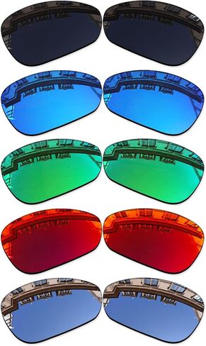 Vonxyz Set of 5 Lenses Replacement for Oakley Crosshair 1.0 (2005) Sunglass Combo Pack in Saudi Arabia