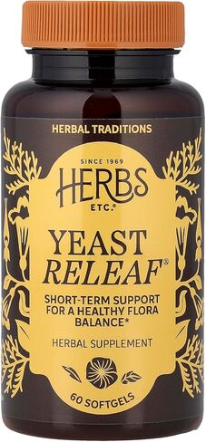 Herbs ETC. Yeast Releaf Softgels, 60 CT in Kuwait