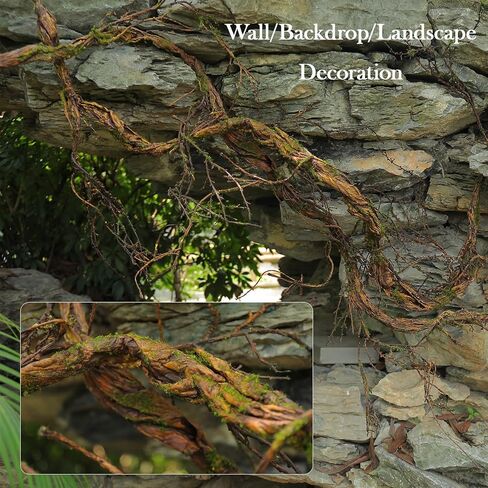 1 قطعة 79 بوصة كبيرة قابلة للانحناء قرون غزال صناعية طويلة للحرف اليدوية معلقة على الحائط من أشجار الغابة المجعدة والصفصاف الطويلة فروع الغابات شجرة جذع الخشب زينة عيد الميلاد لعيد الهالوين ديكور عيد الفصح in Kuwait
