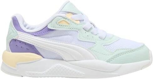 PUMA Kids Girls X Ray Speed Lace Up Sneakers Shoes Casual - White in Saudi Arabia