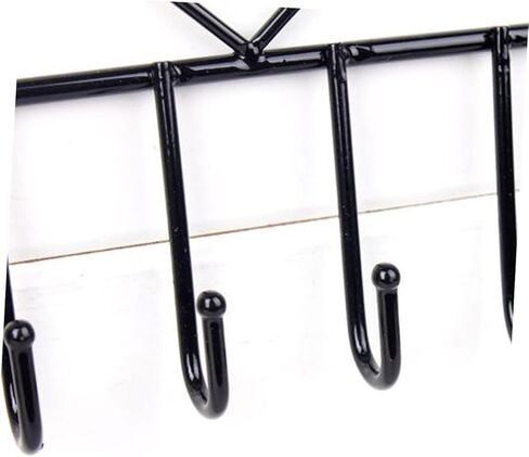 Zerodeko Heart Shape Jewelry Organizer Wall Mount Earring Holder Metal Jewelry Rack Hooks for Women Accessories in Saudi Arabia