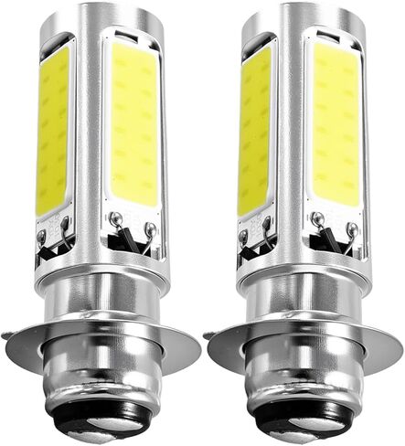 COB Light Bulb Fit for Honda Kawasaki Polaris Suzuki Yamaha, 12V DC 6000K COB Bulb Replace 34901-323-750 34901-HC3-003 92069-037 L6245J A7028 A7379 12080, 2Pcs in Saudi Arabia