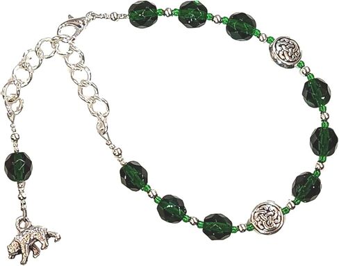 Artio Prayer Bead Bracelet: Gaulish Celtic Goddess of the Bear in Saudi Arabia