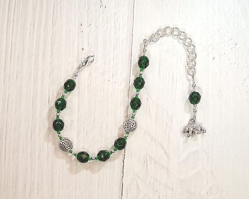 Artio Prayer Bead Bracelet: Gaulish Celtic Goddess of the Bear in Saudi Arabia