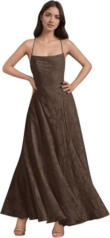 Floral Lace Prom Dresses 2026 A-Line Spaghetti Straps Backless Formal Wedding Guest Dress in Saudi Arabia