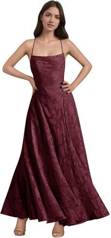 Floral Lace Prom Dresses 2026 A-Line Spaghetti Straps Backless Formal Wedding Guest Dress in Saudi Arabia