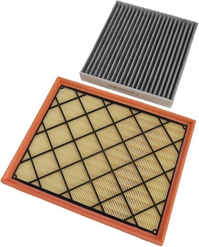 Engine & Cabin Air Filter Fit for 2019-2023 Ford Ranger L4 2.3T Replace EB3Z9601B KB3Z19N619A in Kuwait