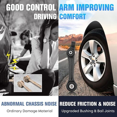 RWD Front Lower Forward & Rearward Control Arms Fit for Dodge Challenger 2008-2010, Charger 2006-2010, Magnum 2005-2008, Fit for Chrysler 300 2005-2010- 4pc Suspenion Kits in Saudi Arabia