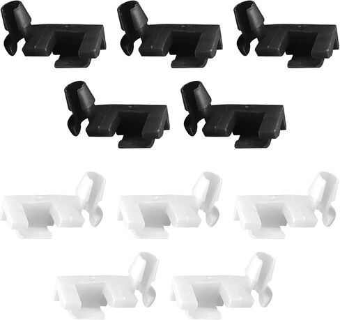 5 مجموعات من مشبك قضيب قفل الباب، مشبك مقبض الباب الداخلي، مشابك تثبيت قضيب السيارة اليسرى واليمنى تحل محل OEM # 4003672R 4003673L، ملحقات السيارة مشابك قضيب مقبض الباب الخلفي لمعظم المركبات in Kuwait