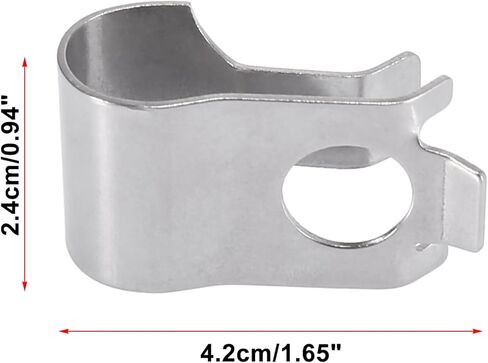 X AUTOHAUX 06J145220A Car Engine Turbo Retaining Clip Engine Wastegate Actuator Rattle Spring Clip Fastener for VW for Audi for Seat 2.0T in Saudi Arabia