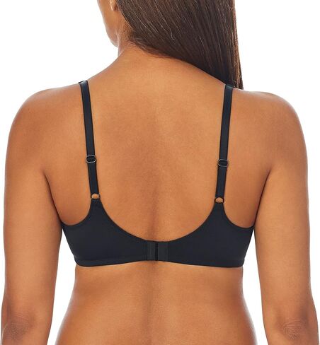 COMPANY ELLEN TRACY Women's Lightly Lined Underwire Full Coverage T-Shirt Bra with Adjustable Straps - Black, 36C in Kuwait