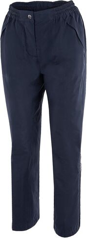 سراويل نسائية من Gore TEX مبطنة مقاومة للماء لمطر الجولف 100% مقاومة للماء ومضادة للرياح قابلة للتنفس سراويل دافئة بخصر مطاطي وسحابات للساق in Kuwait