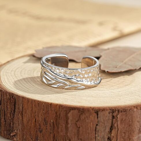 925 Sterling Silver Vintage Rings Adjustable Thumb Rings for Women in Saudi Arabia