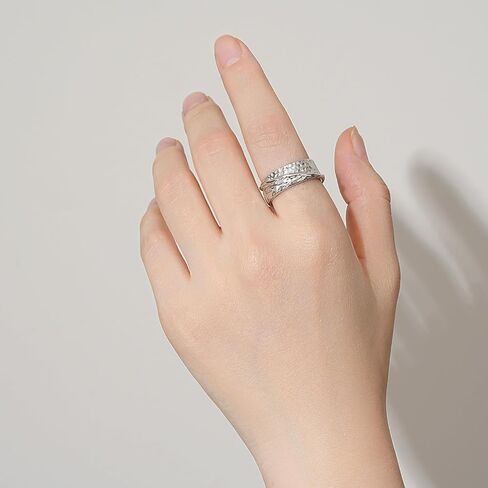 925 Sterling Silver Vintage Rings Adjustable Thumb Rings for Women in Saudi Arabia