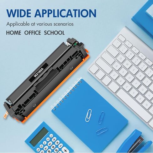 218A Toner Cartridges 4 Pack 218X 3301fdw 3201dw Compatible for HP 218A 218X 218 Color Pro MFP 3301 3301cdw 3301fdw 3201dw 3301sdw Printer Ink Set with Chip | W2180A Black Cyan Yellow Magenta in Kuwait