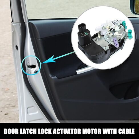 uxcell Front Left Side Power Door Lock Actuator Motor for Dodge Dakota 1997-1998 No.55075951AB in Saudi Arabia