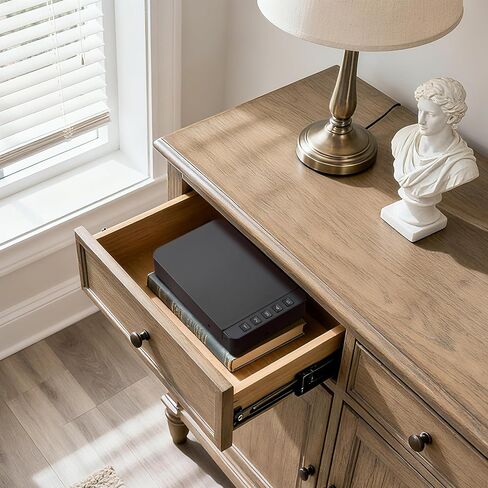 RPNB Gun Safe، مسدس محمول آمن للمسدس، خزائن مسدس ذكية مع لوحة مفاتيح رقمية بإضاءة خلفية، خزائن مسدس مثالية لجانب السرير، حقيبة مسدس صغيرة للسيارة in Kuwait