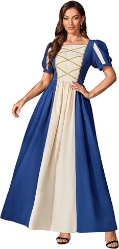 Abaowedding Renaissance Medieval Dress Irish Costume Cosplay Women Victorian Dress in Saudi Arabia