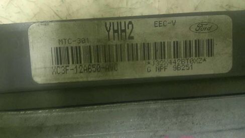 Engine ECM Control Module 99 Compatible with Ford F450SD Pickup XC3F-12A650-AVC XC3F12A650AVC in Saudi Arabia