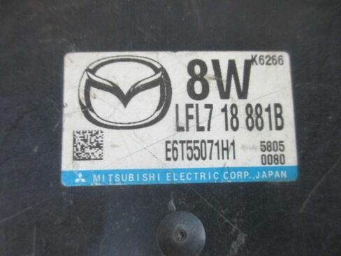 وحدة التحكم في المحرك ECM 2.0L تناسب 06 متوافقة مع Mazda 3 LFL718881B LFL7 18 881B in Saudi Arabia