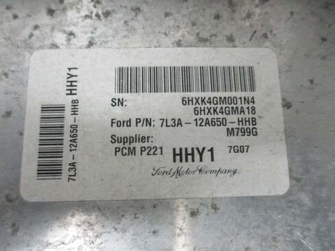 وحدة التحكم في المحرك ECM 4.6L 08 متوافقة مع Ford F150 Pickup 7L3A-12A650-HHB 7L3A12A650HHB in Saudi Arabia
