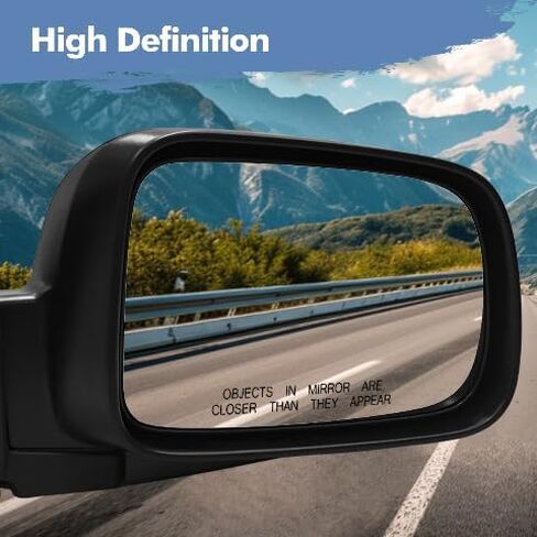 PM Auto Right Passenger Side Power Foldaway View Mirror Light Textured For 2002-2006 Honda CR-V in Saudi Arabia