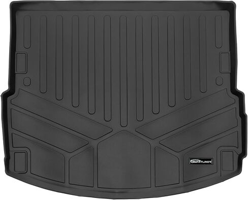 SMARTLINER All Weather Protection Custom Fit Black 2 Row Floor Mat Liner Set Compatible with 2020-2023 Land Rover Discovery Sport in Saudi Arabia