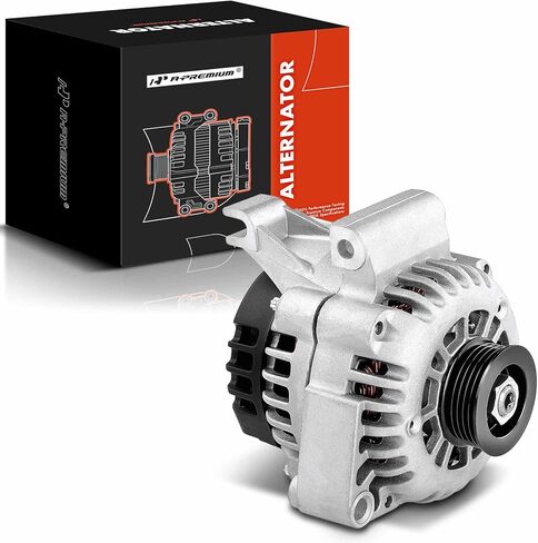A-Premium Alternator Compatible with Chevrolet Cavalier 1996-1998, Malibu 1998 & Buick Skylark 1996-1998 & Oldsmobile Achieva 1996-1998 & Pontiac Grand Am 1996-1998 2.4L, 12V 105A 5-Groove Pulley in Saudi Arabia