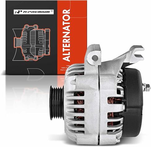 A-Premium Alternator Compatible with Chevrolet Cavalier 1996-1998, Malibu 1998 & Buick Skylark 1996-1998 & Oldsmobile Achieva 1996-1998 & Pontiac Grand Am 1996-1998 2.4L, 12V 105A 5-Groove Pulley in Saudi Arabia
