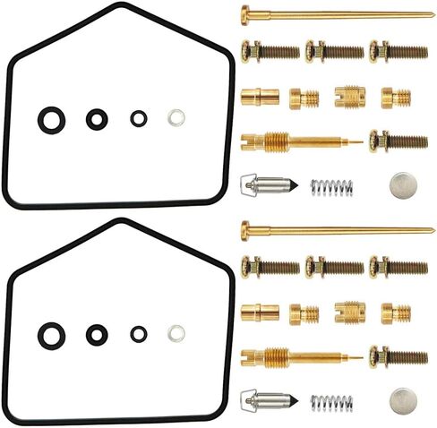2-Pack Carburetor Carb Rebuild Repair Kits Replacement for Kawasaki KZ305 1981-1982 1987-1988 in Saudi Arabia